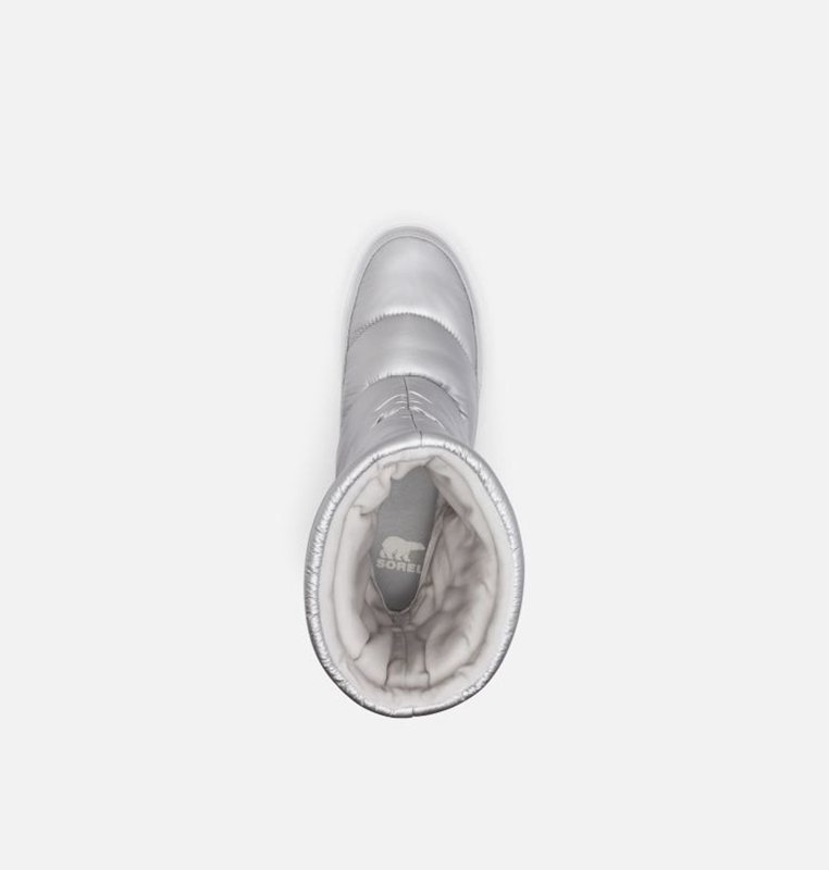 Sorel Dam Vinterkängor Silver - Joan Of Arctic™ Next Lite Mid Puffy Låga - REU-859071